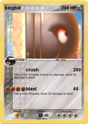 Pokemon kingbill