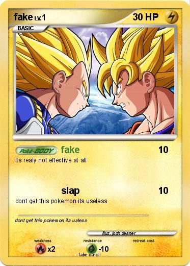 Pokemon fake