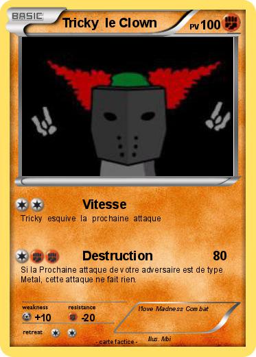 Pokemon Tricky  le Clown