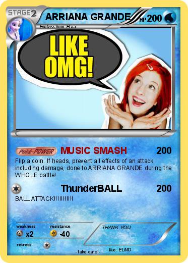 Pokemon ARRIANA GRANDE