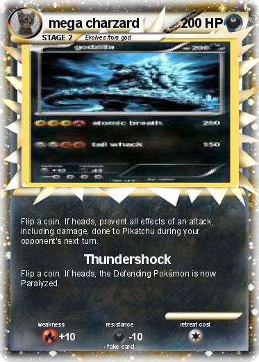 Pokemon mega charzard