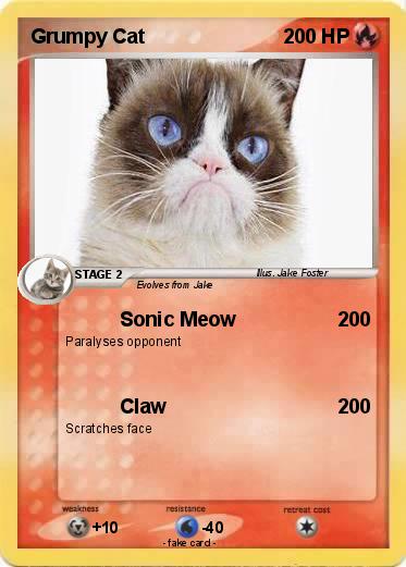 Pokemon Grumpy Cat