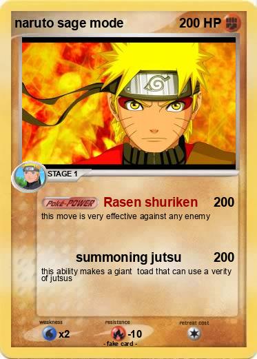 Pokemon naruto sage mode