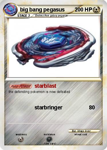 Pokemon big bang pegasus