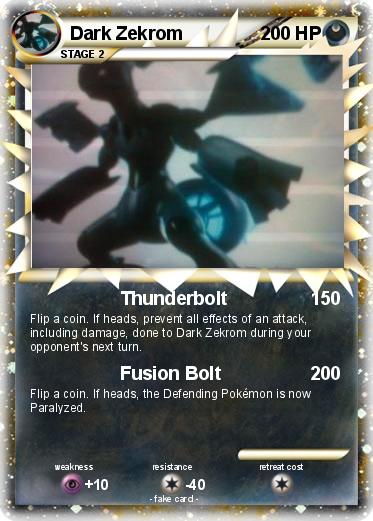 Pokemon Dark Zekrom