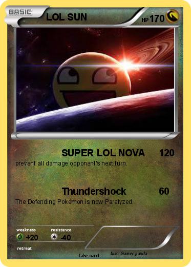 Pokemon LOL SUN