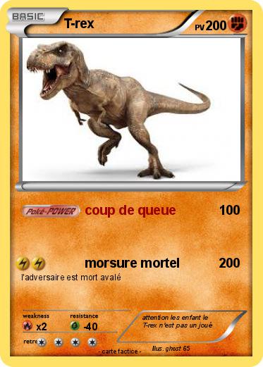 Pokemon T-rex