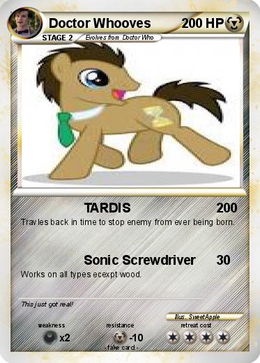 Pokemon Doctor Whooves