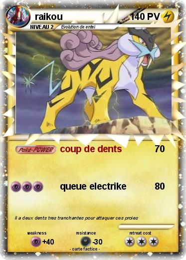 Pokemon raikou