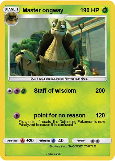 Pokemon Master oogway