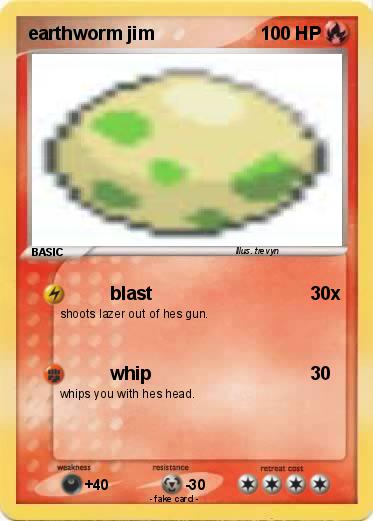Pokemon earthworm jim