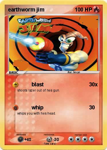 Pokemon earthworm jim