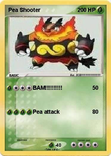Pokemon Pea Shooter