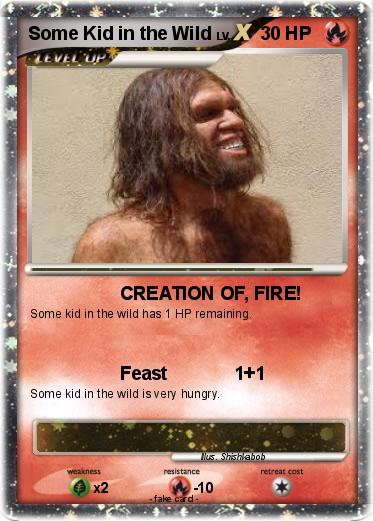 Pokemon Some Kid in the Wild