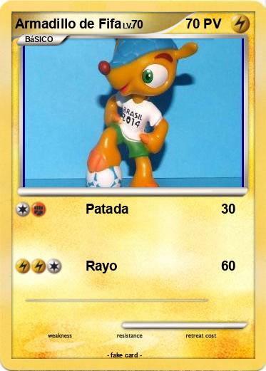 Pokemon Armadillo de Fifa