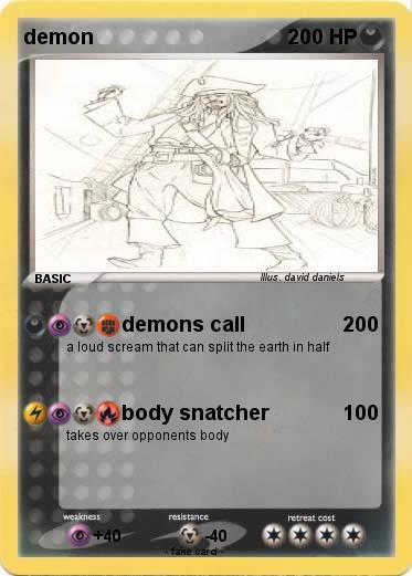 Pokemon demon