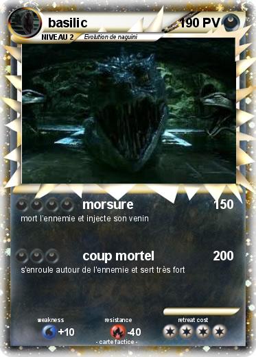 Pokemon basilic