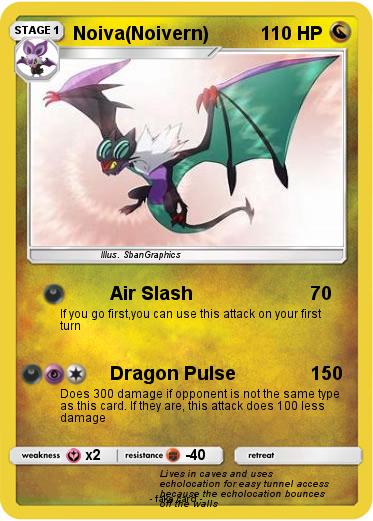 Pokemon Noiva(Noivern)