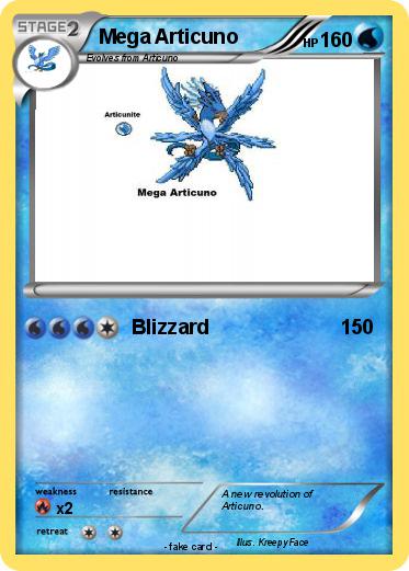 Pokemon Mega Articuno