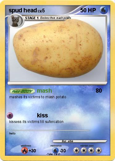 Pokemon spud head
