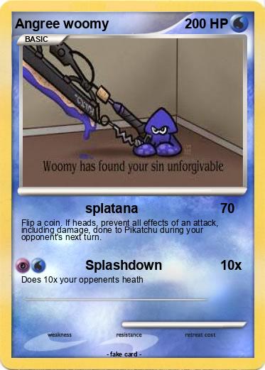 Pokemon Angree woomy