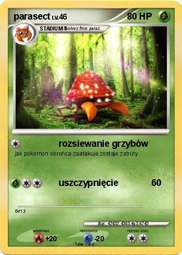 Pokemon parasect
