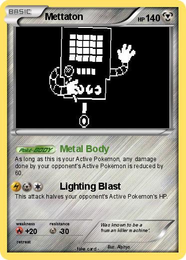 Pokemon Mettaton