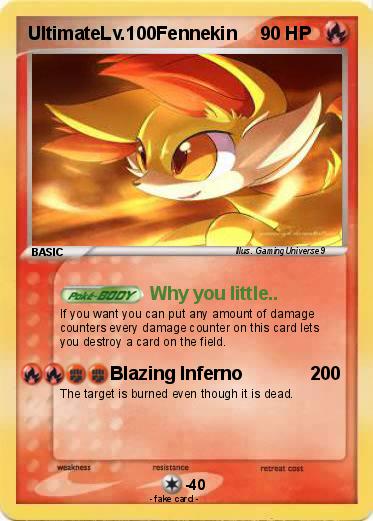 Pokemon UltimateLv.100Fennekin