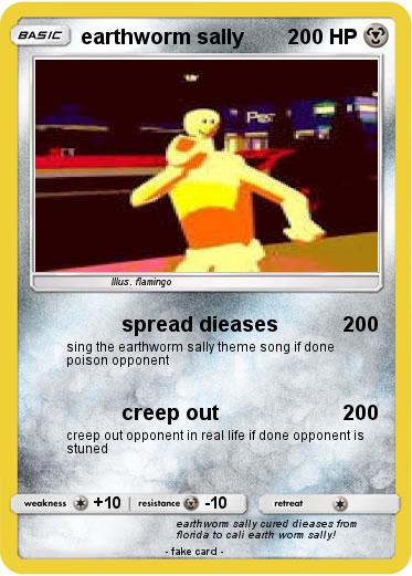 Pokemon earthworm sally
