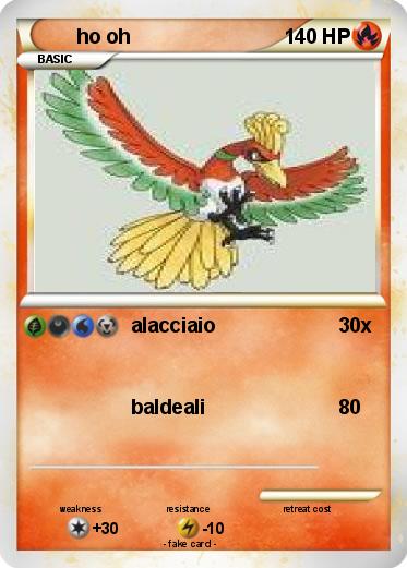 Pokemon ho oh