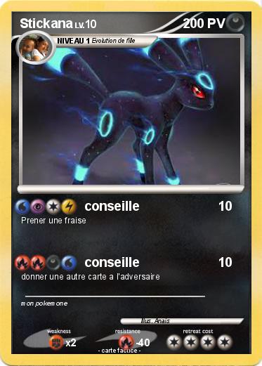 Pokemon Stickana