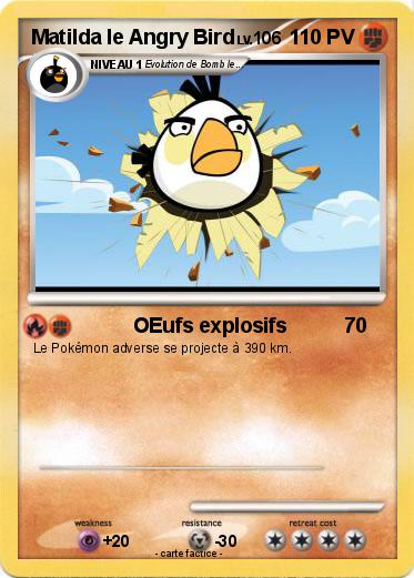 Pokemon Matilda le Angry Bird