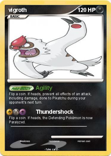 Pokemon vigroth