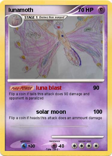 Pokemon lunamoth