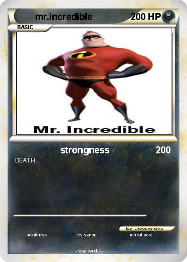 Pokemon mr.incredible