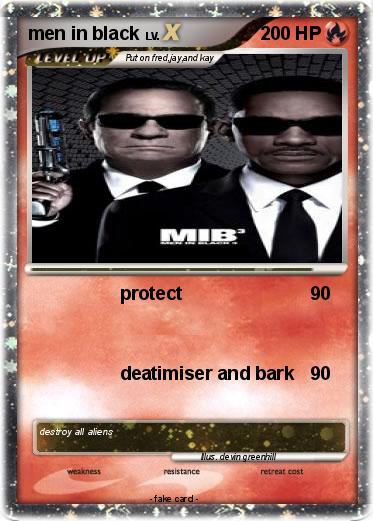 Pokemon men in black