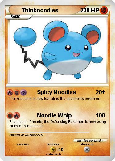 Pokemon Thinknoodles