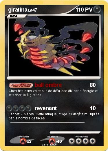 Pokemon giratina