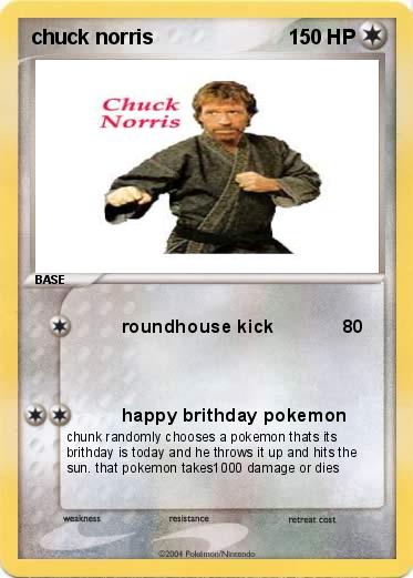 Pokemon chuck norris 