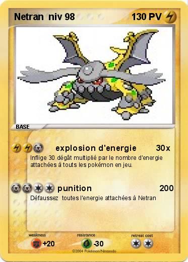 Pokemon Netran  niv 98
