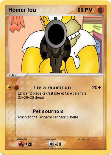 Pokemon Homer fou