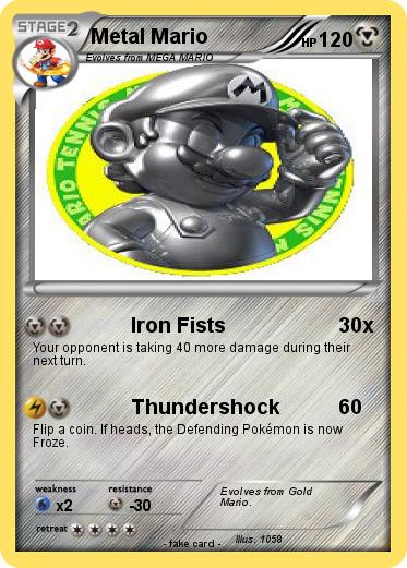 Pokemon Metal Mario