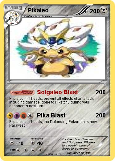 Pokemon Pikaleo