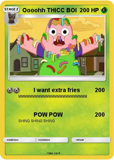 Pokemon Oooohh THICC BOI