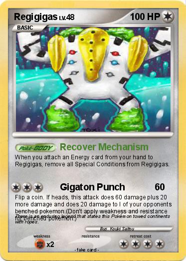 Pokemon Regigigas