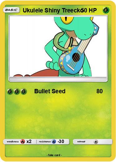 Pokemon Ukulele Shiny Treecko