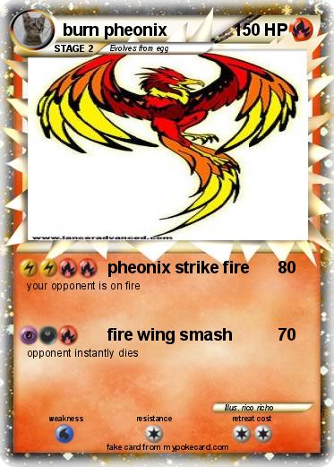 Pokemon burn pheonix