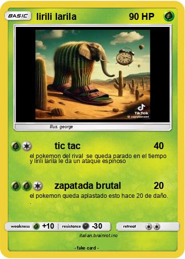 Pokemon lirili larila