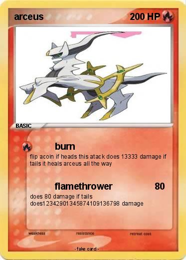 Pokemon arceus