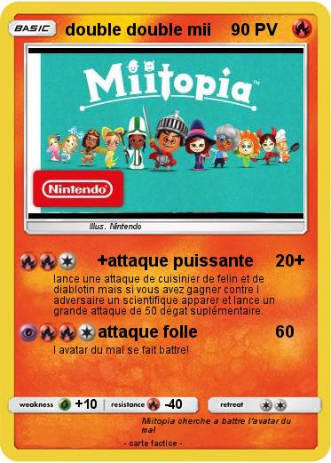 Pokemon double double mii